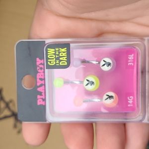 Playboy belly rings